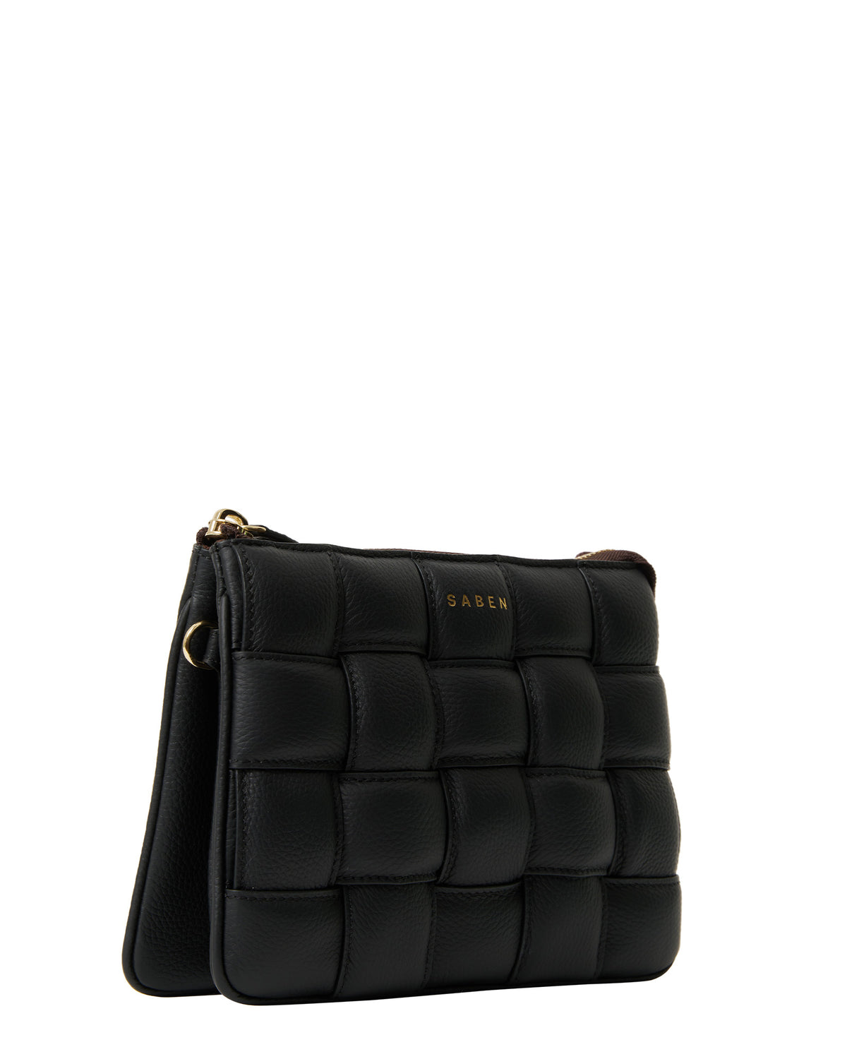 Tilly&#39;s Big Sis Crossbody Black Woven