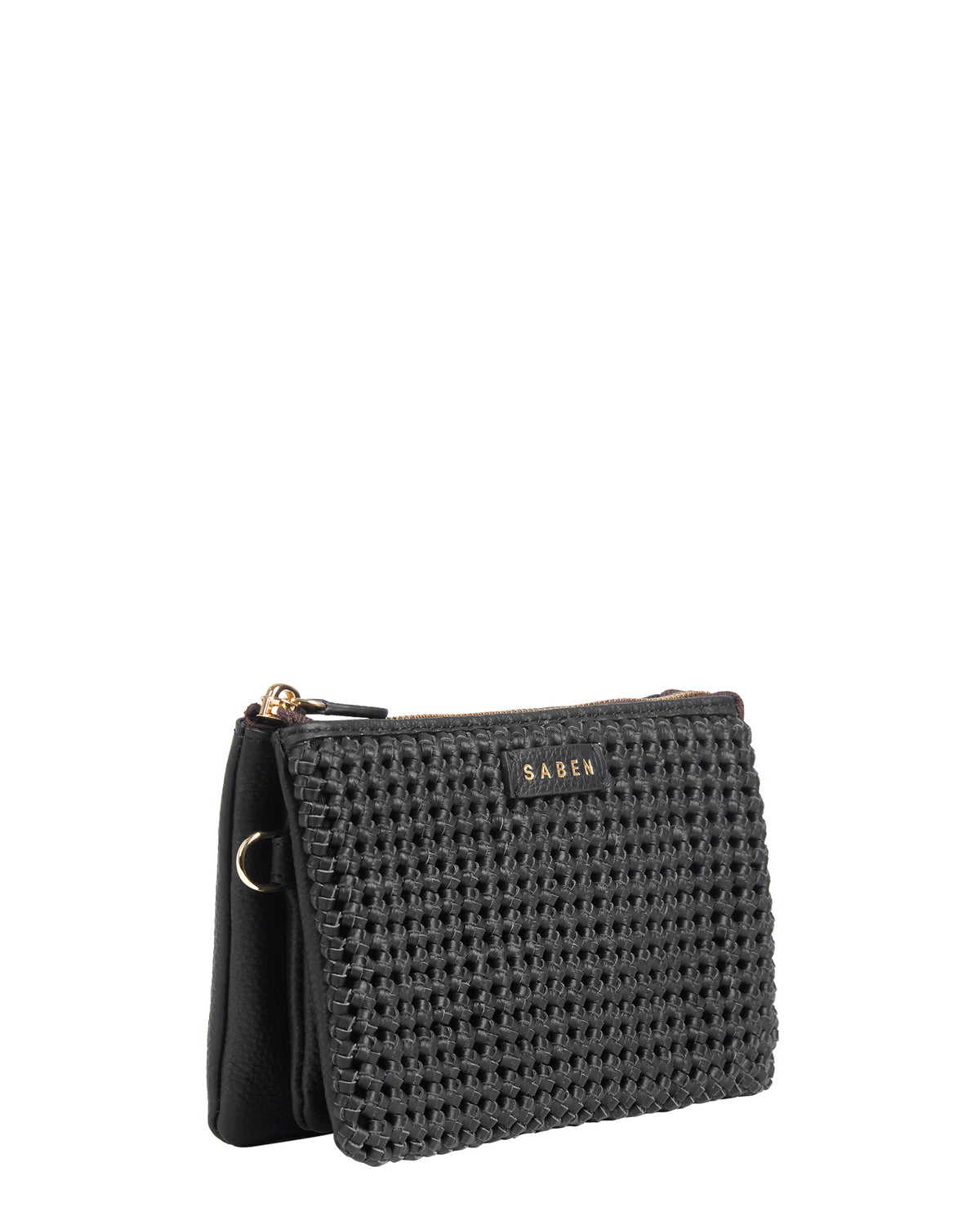 Tilly Crossbody Black Fine Braid