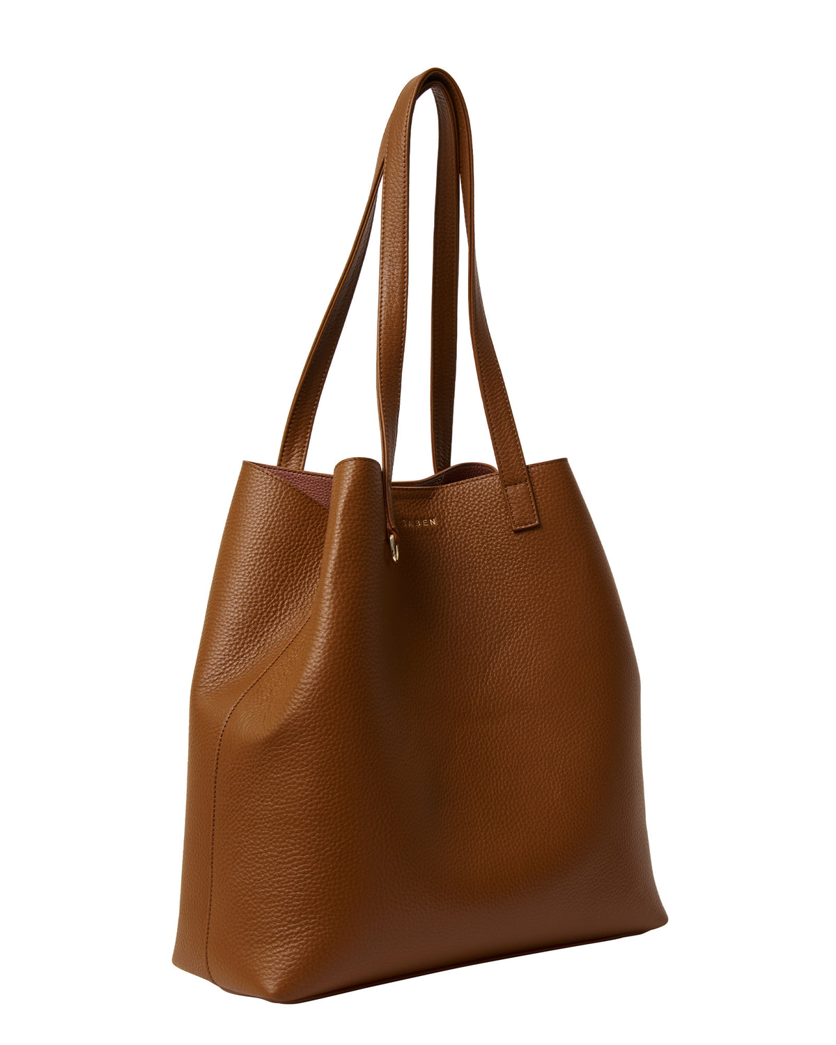 Carter Tote Tan + Tan Chain Print