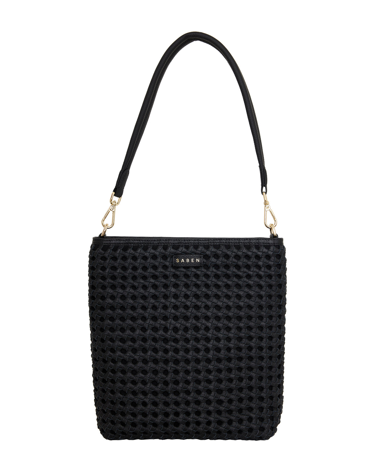 Claudette Crossbody Black Braid