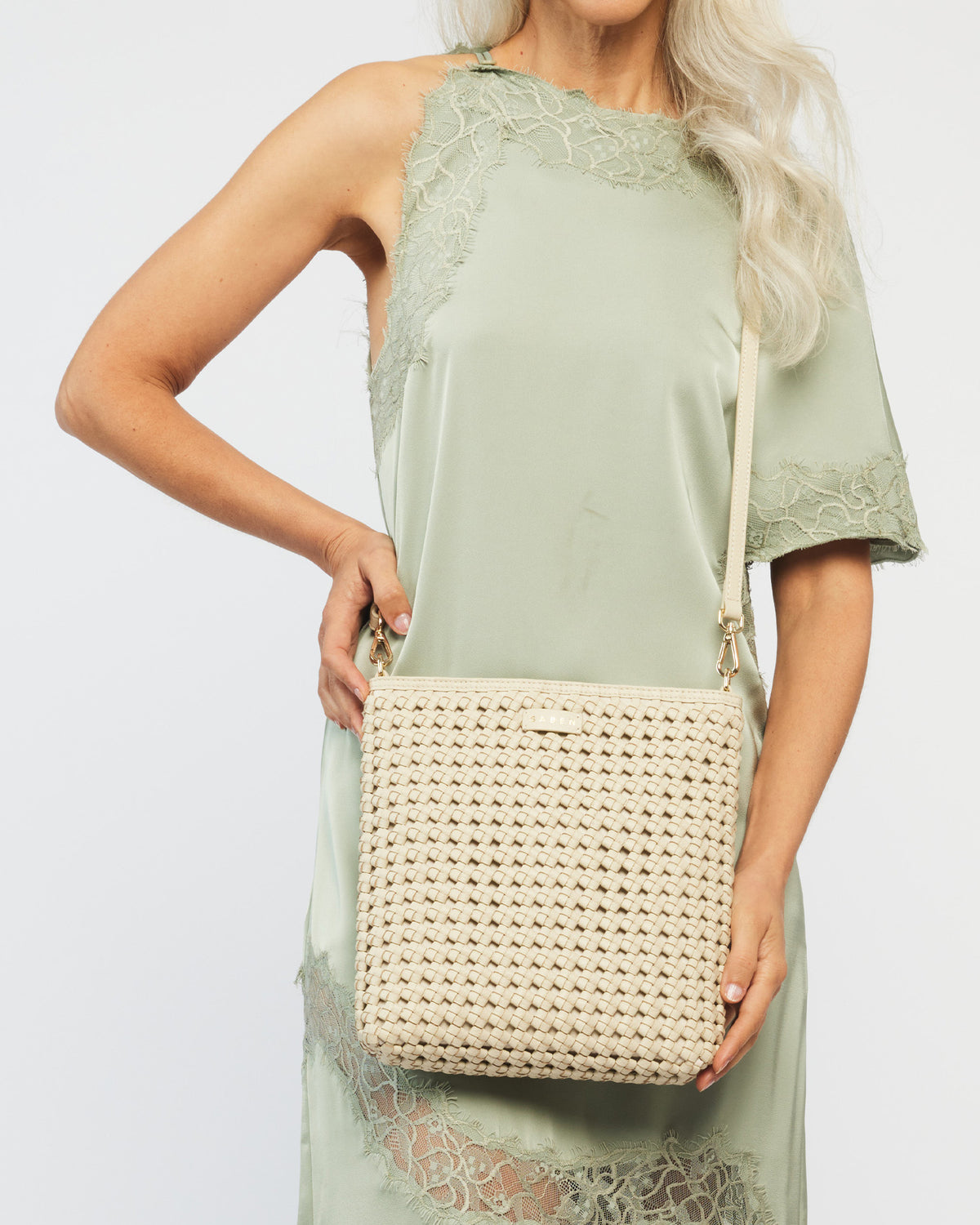 Claudette Crossbody Sand Braid